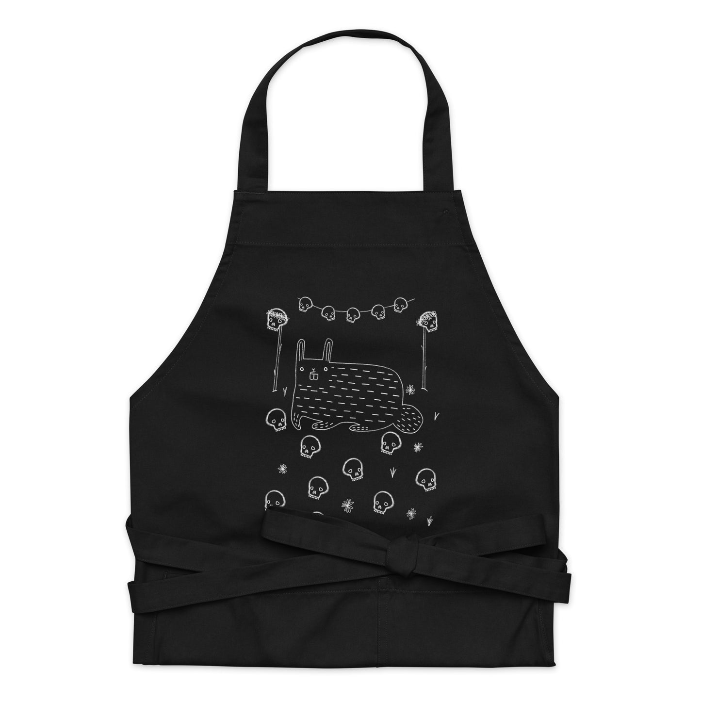 Rabbit Skull Apron