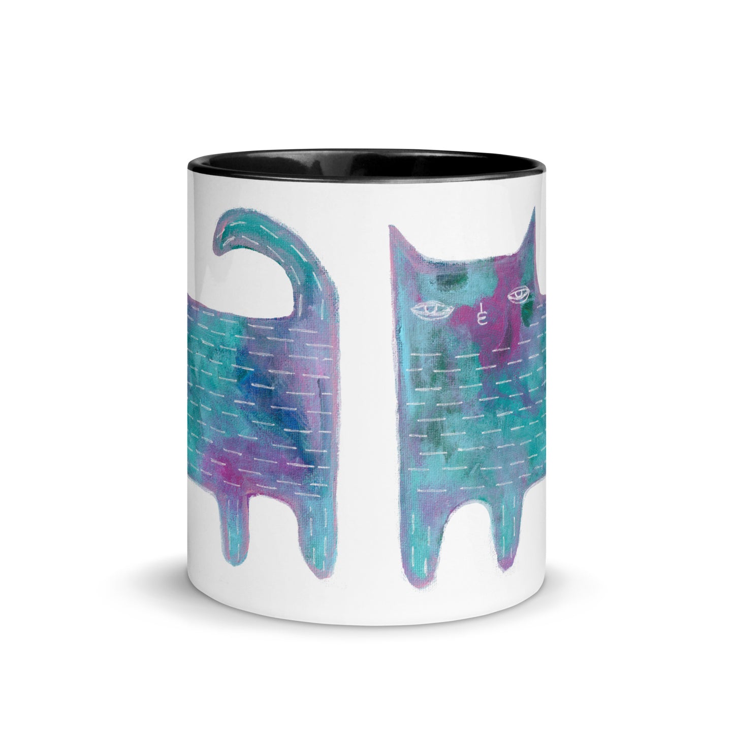 Blue Cat Mug