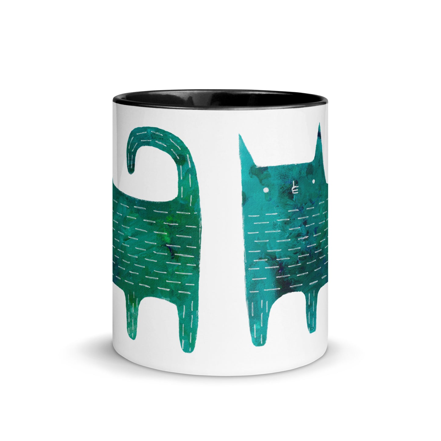 Blue Cat Mug