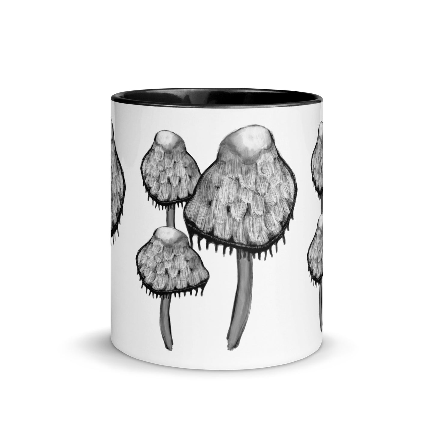 Shaggy Mane Mushroom Mug