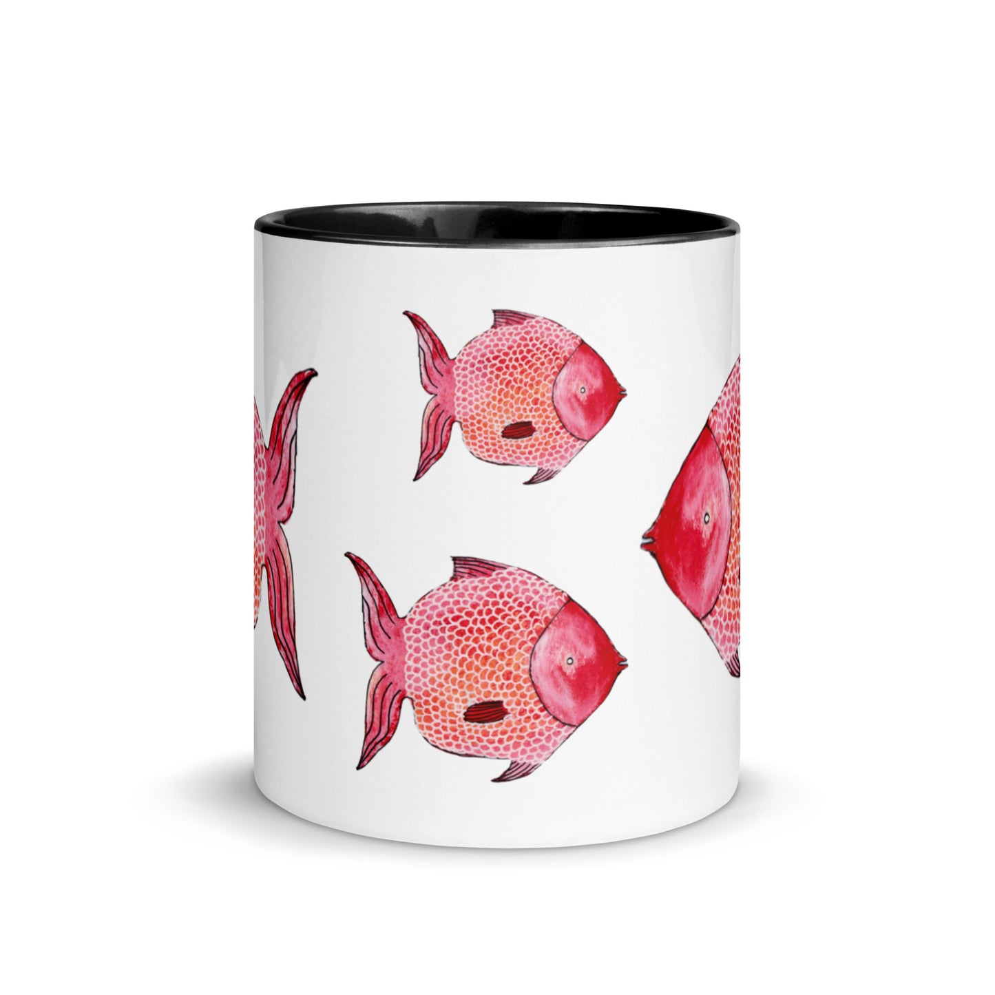 Red Fish Mug