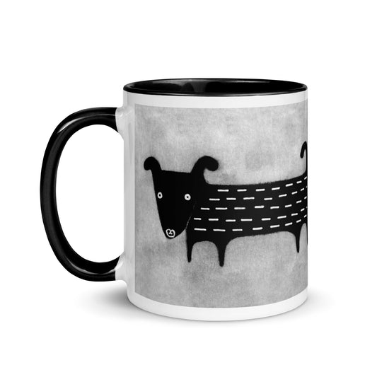 Black Dachshund Mug
