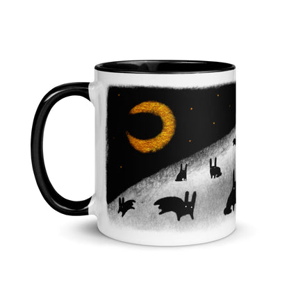 Black Rabbit Mug