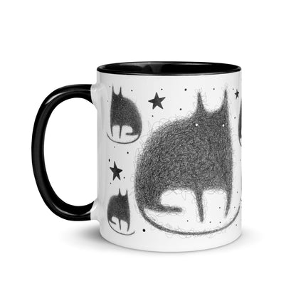 Scribble Cat Mug