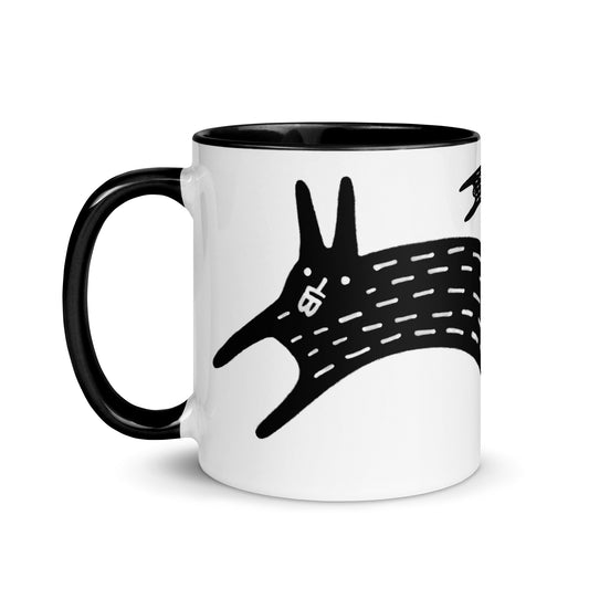 Black Rabbit Mug