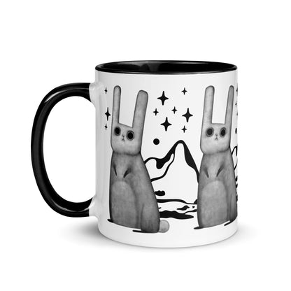 Weird Rabbit Landscape Mug