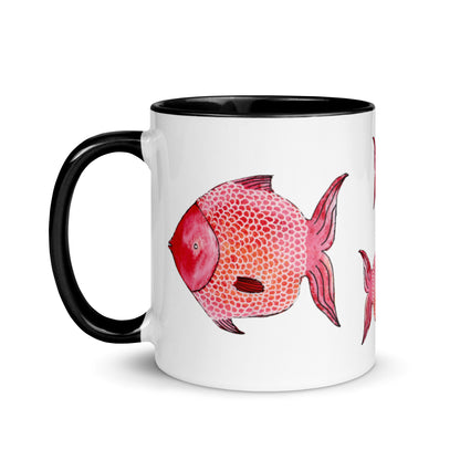 Red Fish Mug