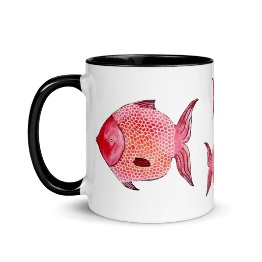 Red Fish Mug