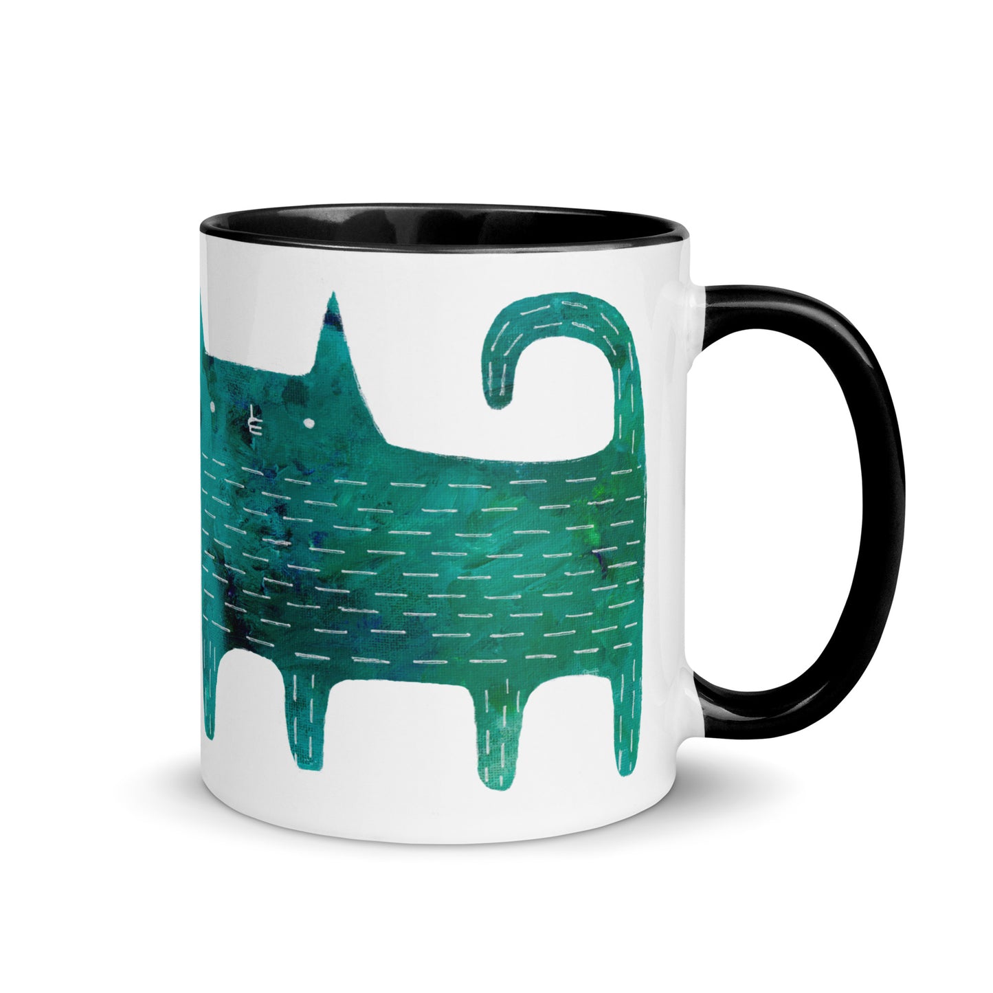 Blue Cat Mug