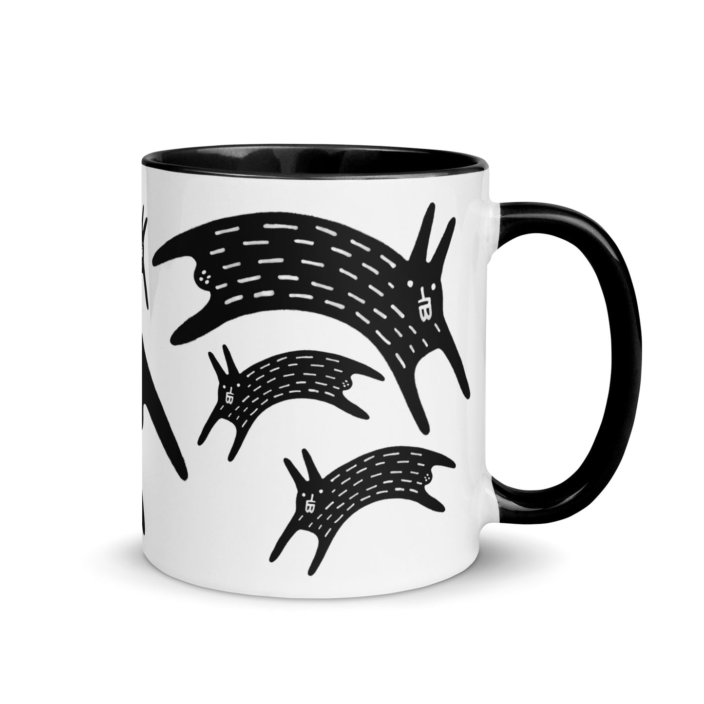 Black Rabbit Mug