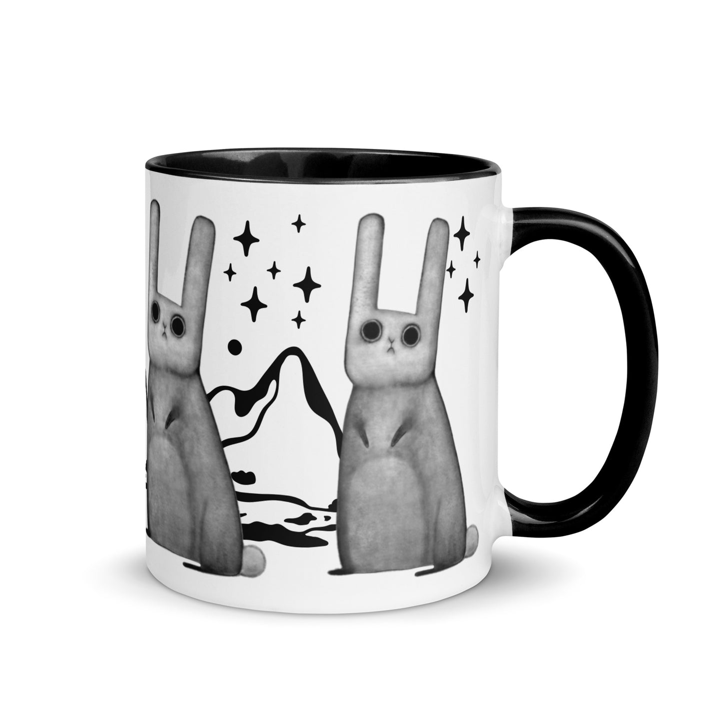 Weird Rabbit Landscape Mug
