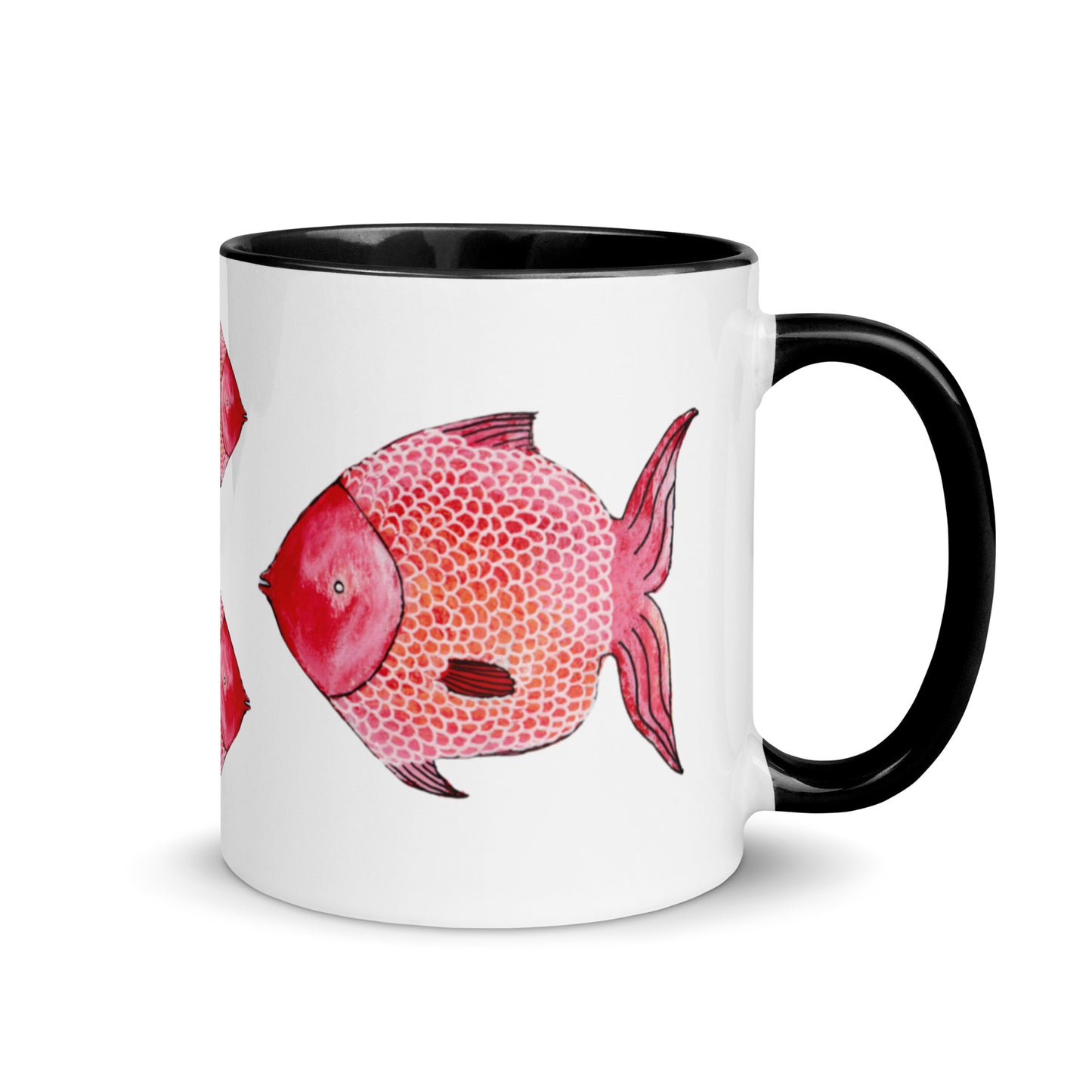 Red Fish Mug