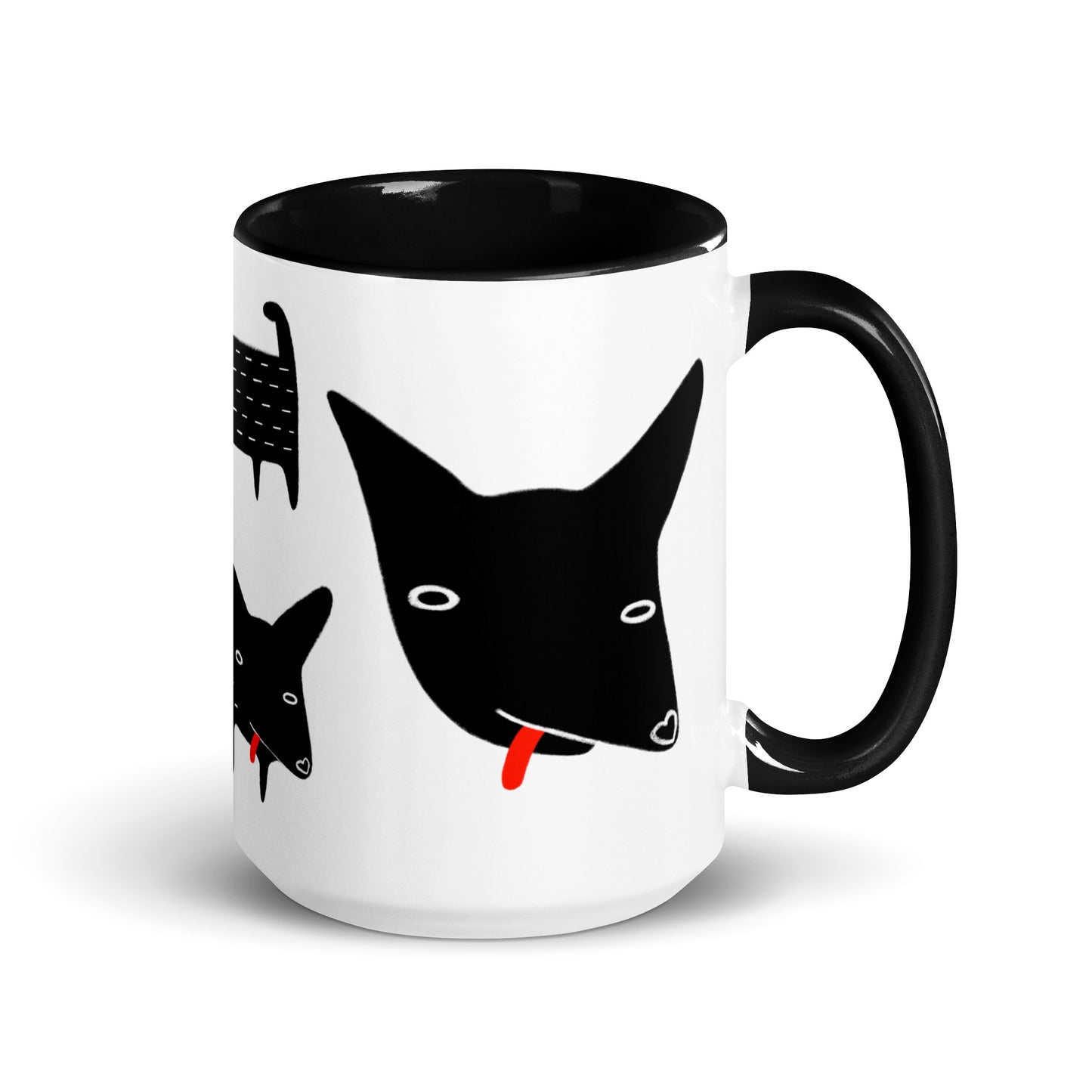 Black Dog Mug