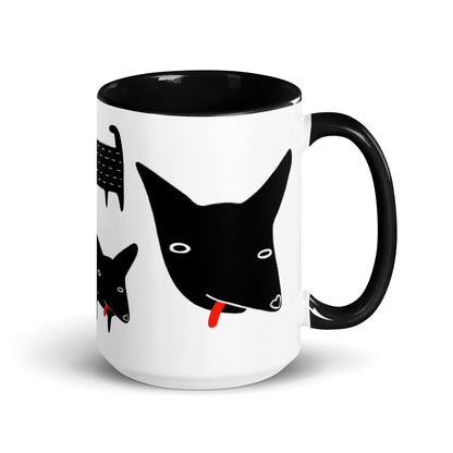 Black Dog Mug