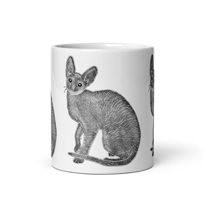 Cornish Rex Cat Mug