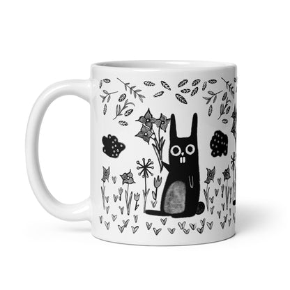 Garden Rabbit Mug