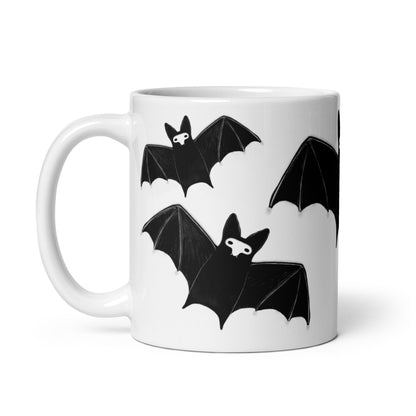 Skull Bat Mug