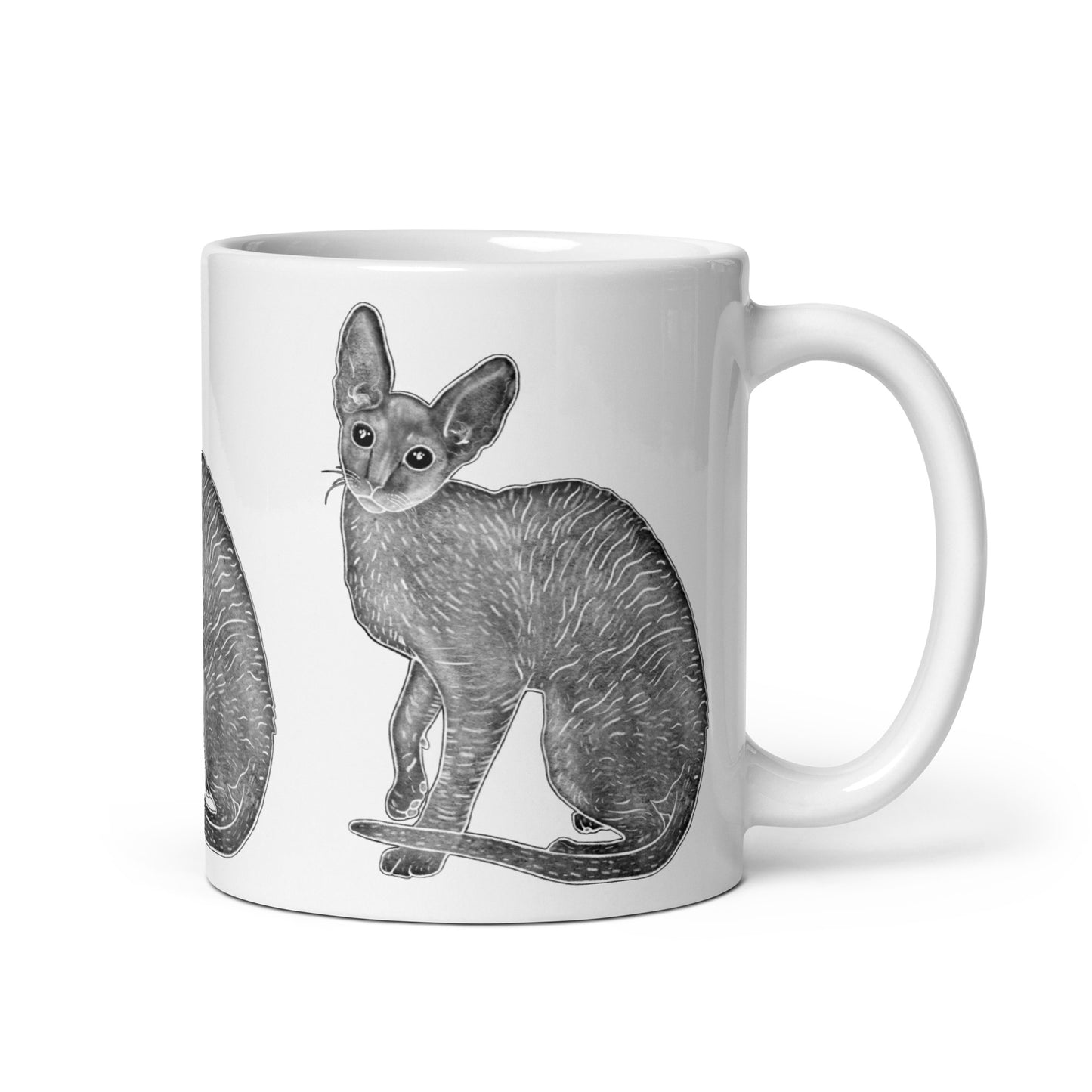 Cornish Rex Cat Mug